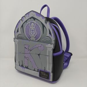 Loungefly Knott's Scary Farm Purple & Gray Tombstone Mini Backpack